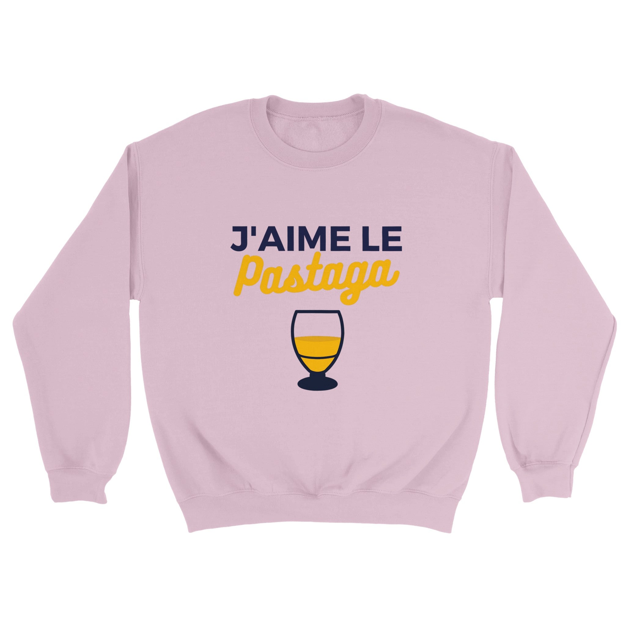 Sweat pastis "J'aime le pastaga" | Mixte French Humour