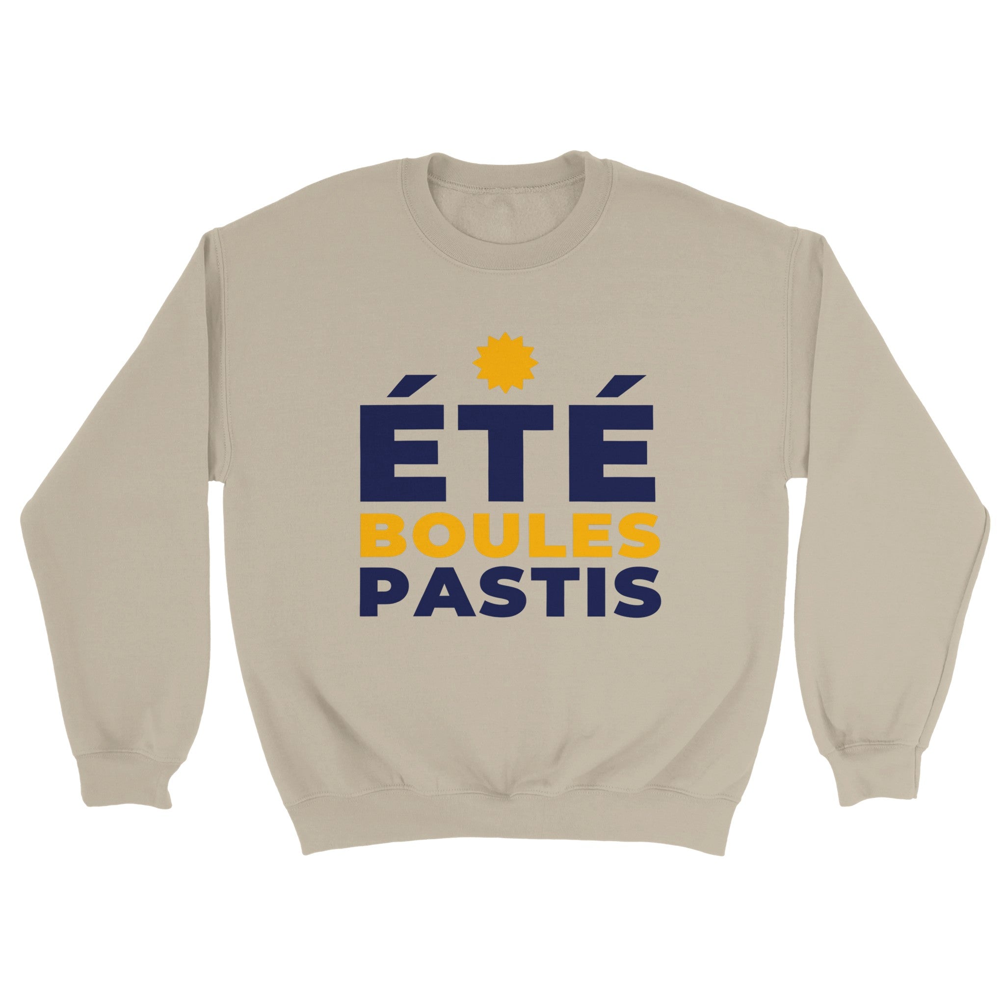 Sweat pastis "été boules pastis" | Mixte French Humour