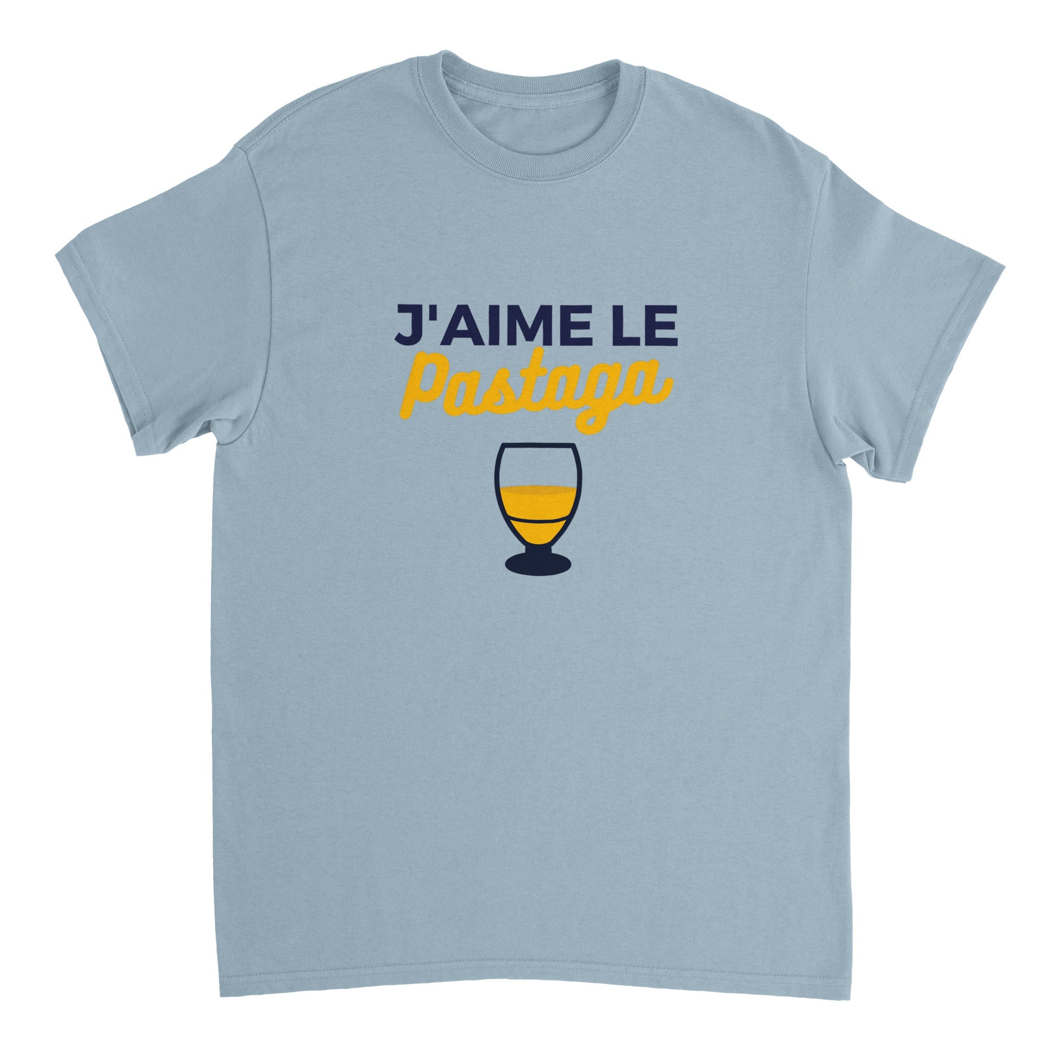 T-shirt Pastis "J'aime le pastaga" | Mixte French Humour