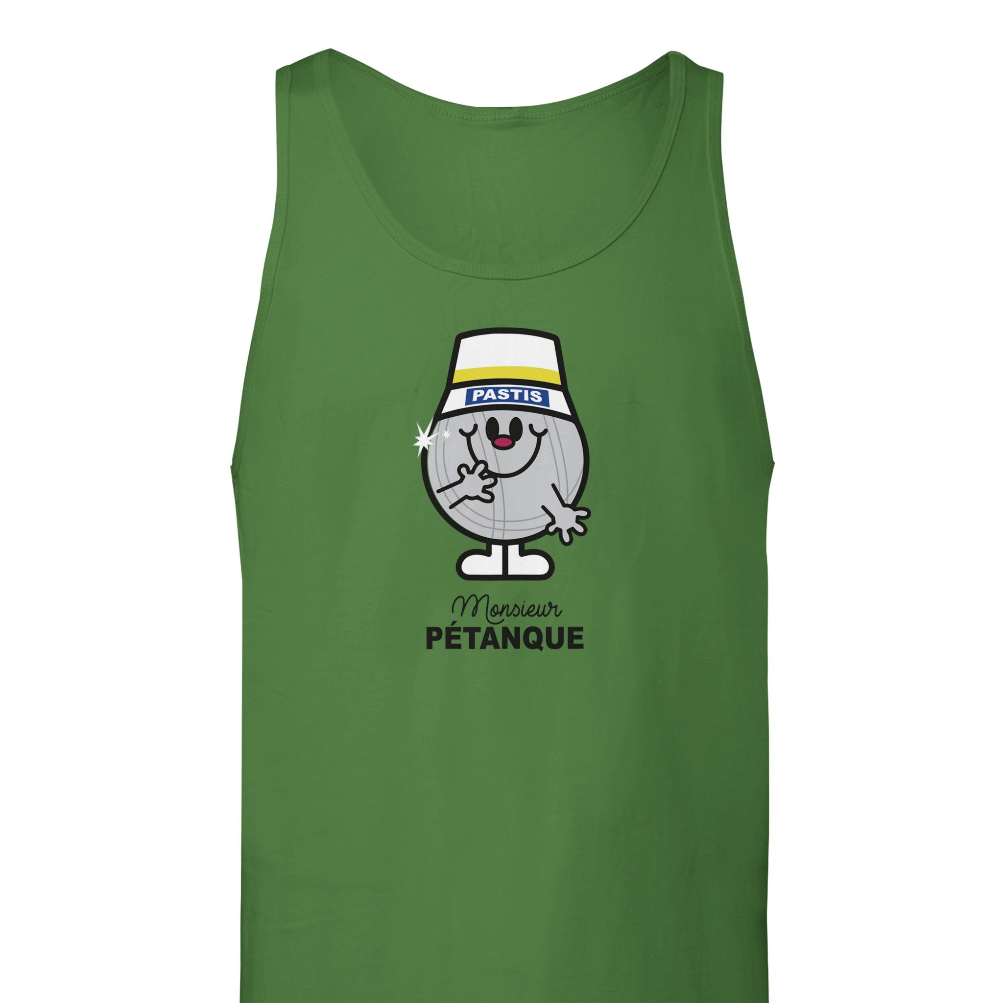 Débardeur Pastis "Monsieur Pétanque" | Mixte.