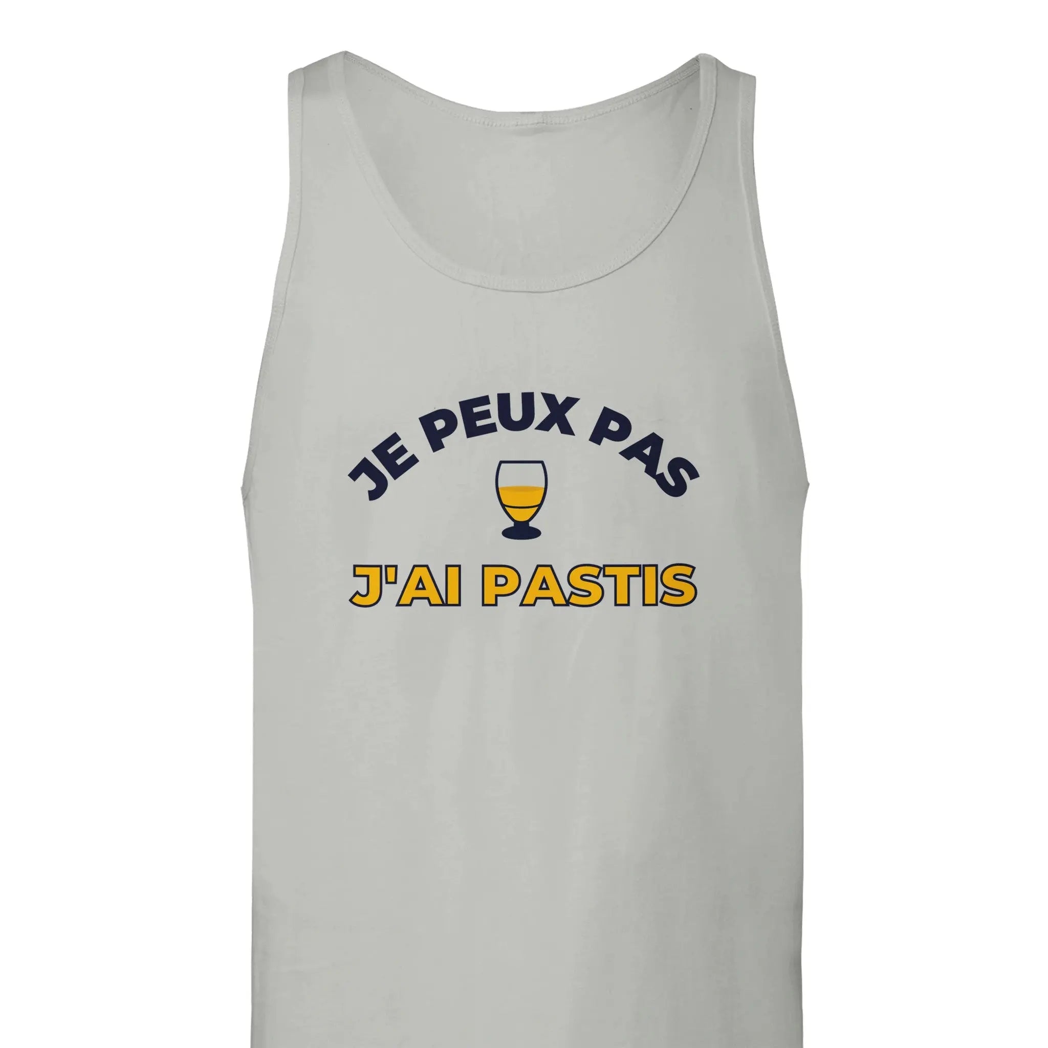 Débardeur Pastis "Je peux pas j'ai pastis" | Mixte French Humour