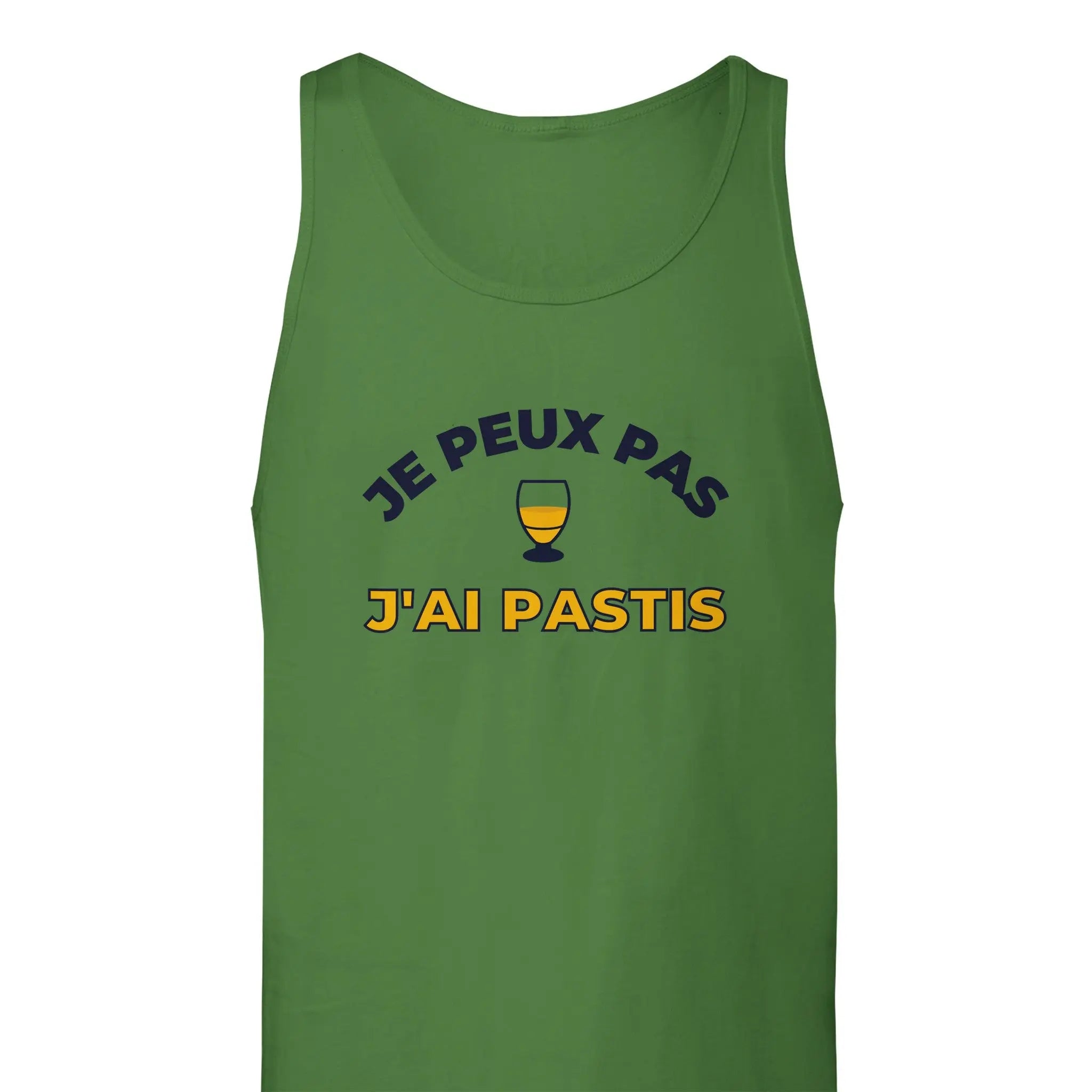 Débardeur Pastis "Je peux pas j'ai pastis" | Mixte French Humour