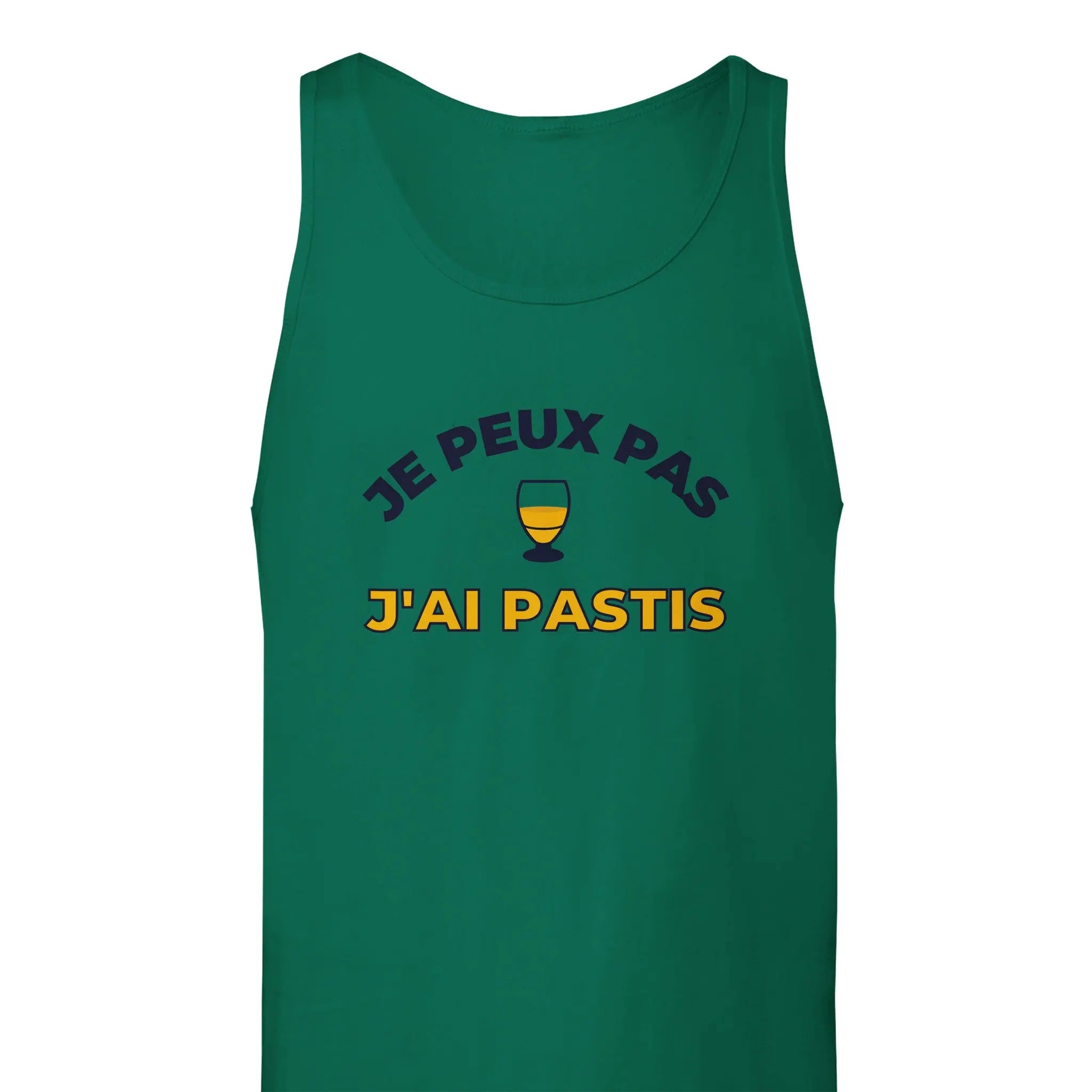 Débardeur Pastis "Je peux pas j'ai pastis" | Mixte French Humour