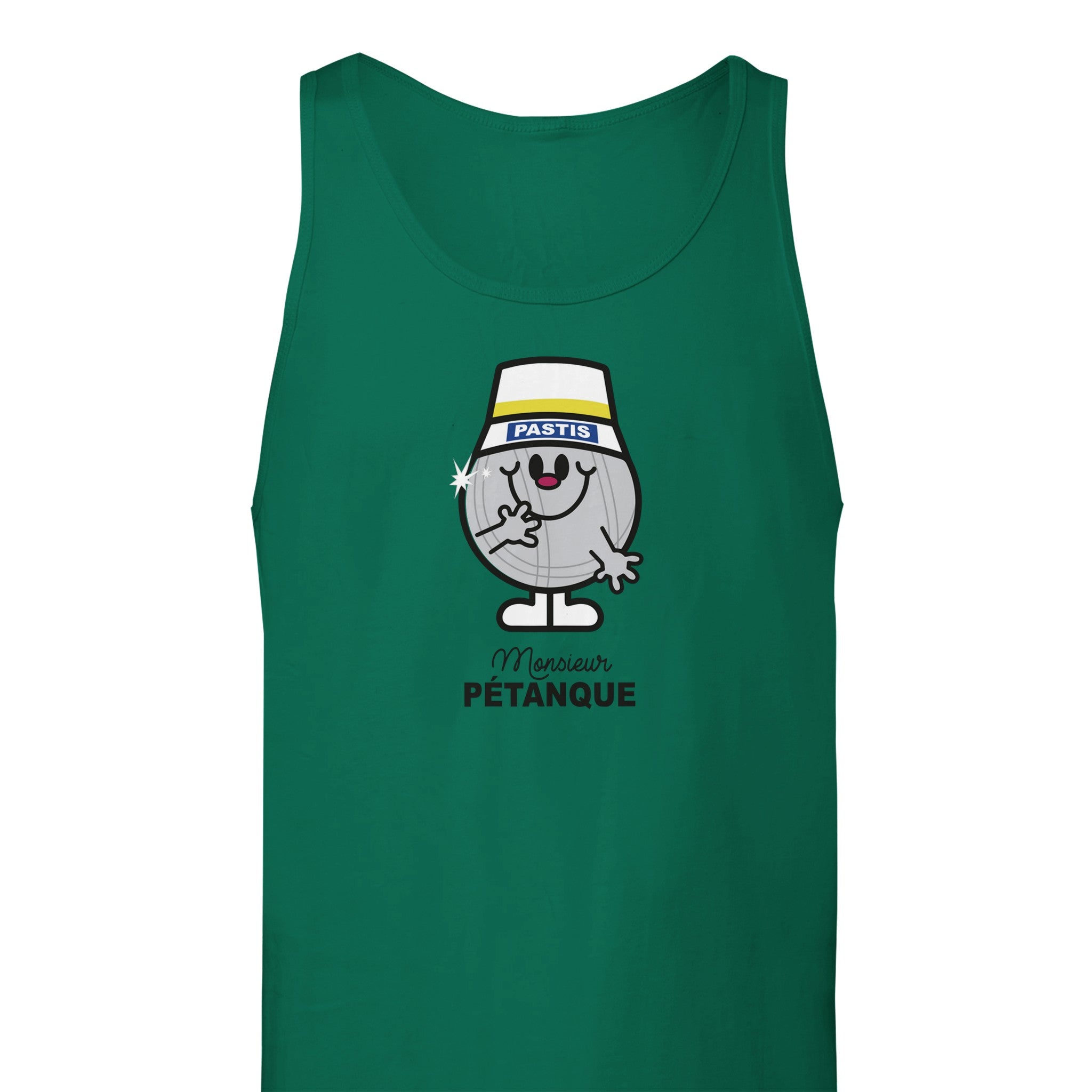 Débardeur Pastis "Monsieur Pétanque" | Mixte.