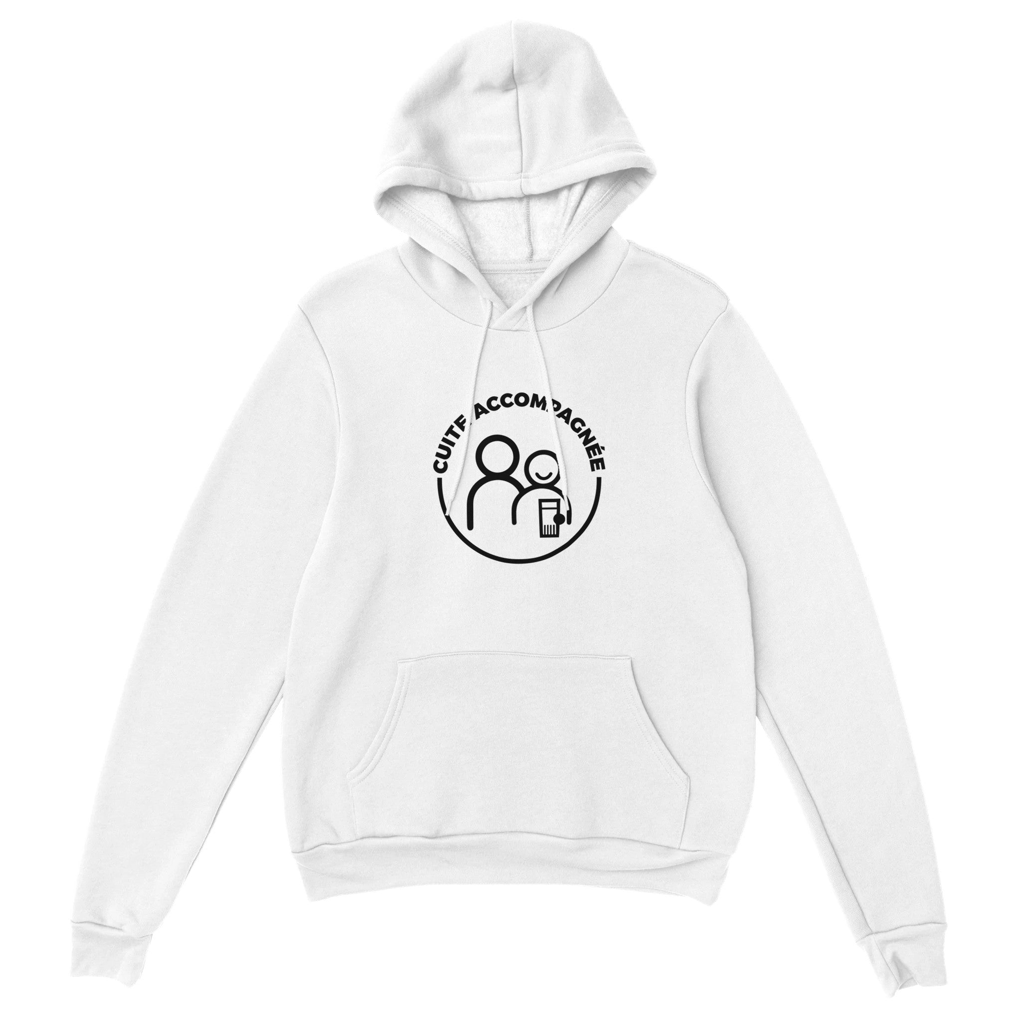 Sweat à capuche Apéro "Cuite accompagnée" | Mixte French Humour