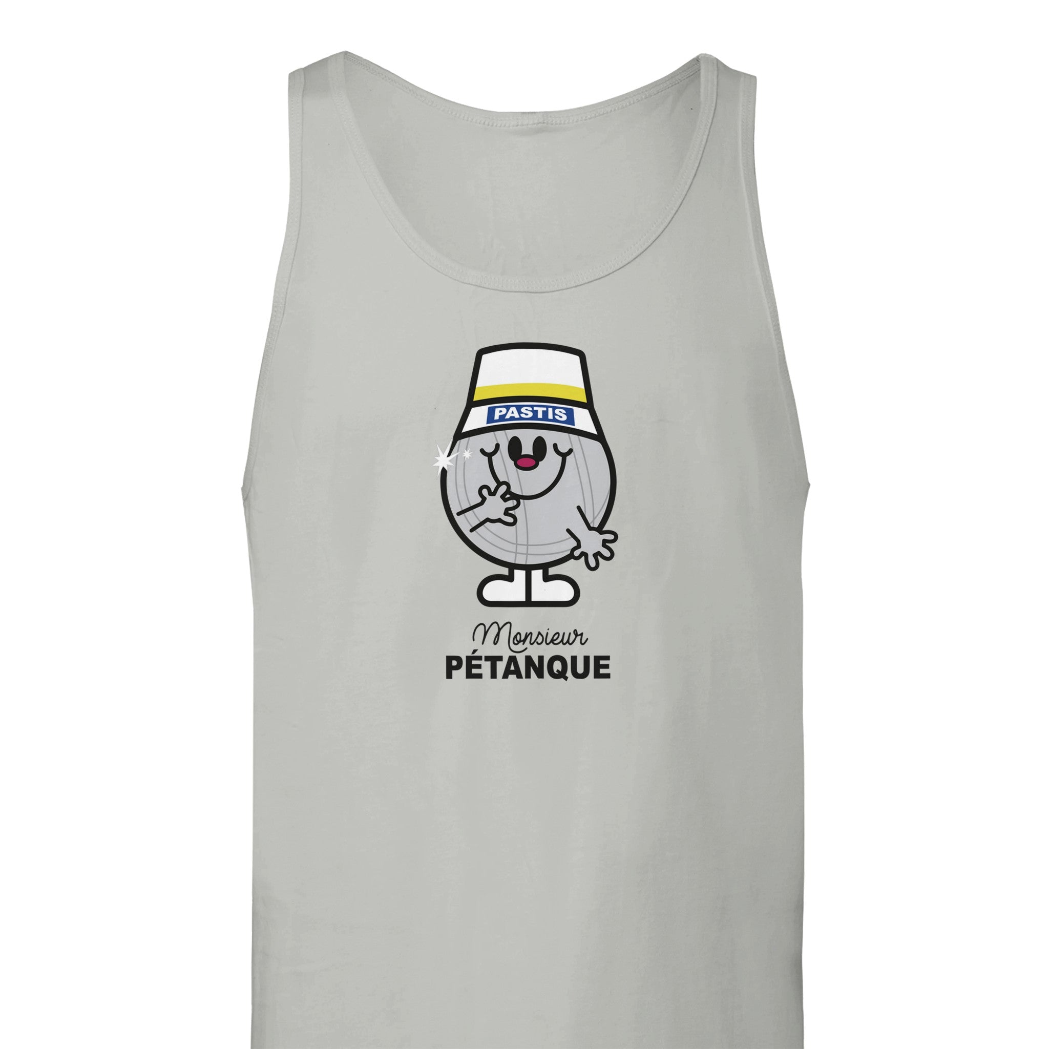 Débardeur Pastis "Monsieur Pétanque" | Mixte French Humour