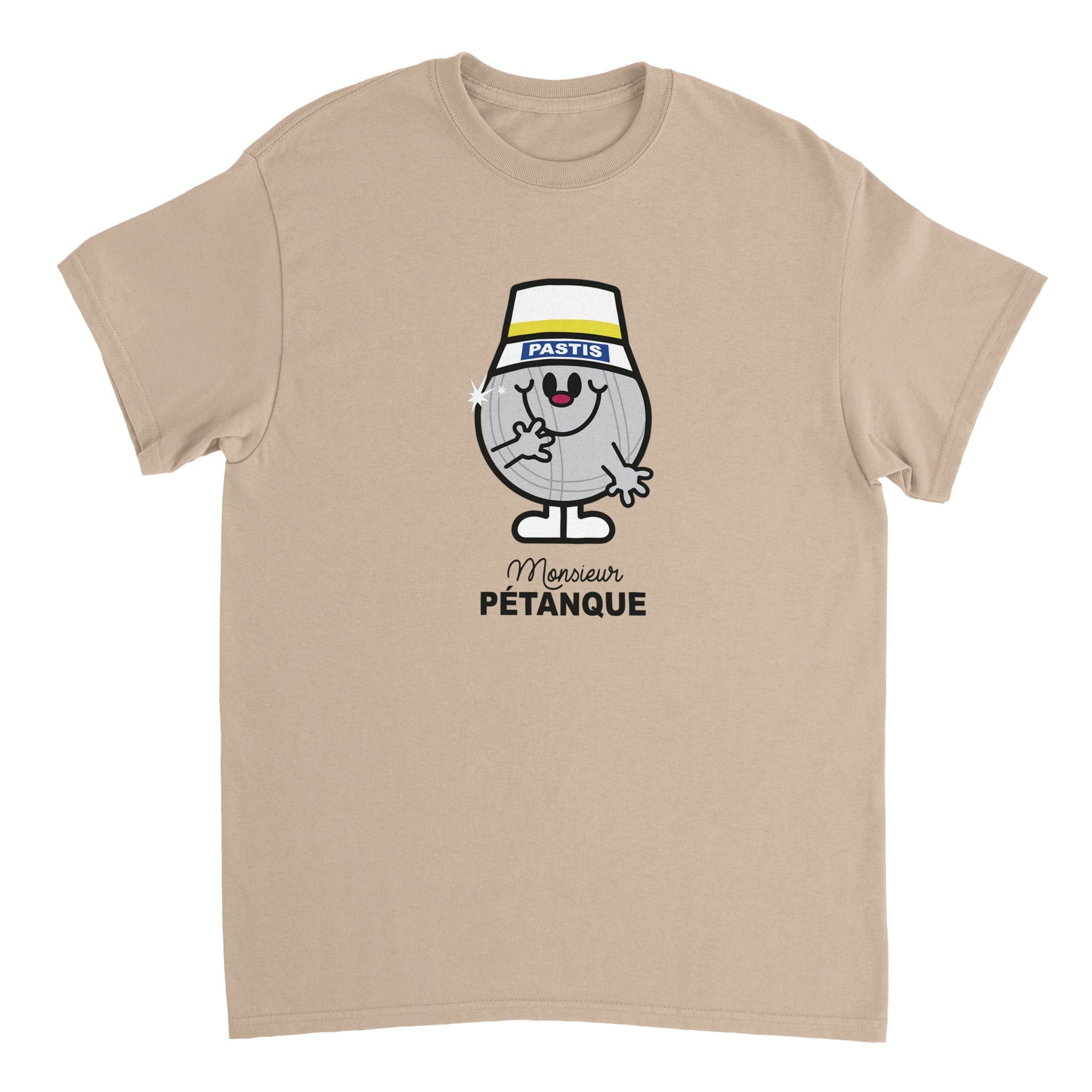 T-shirt Pastis "Monsieur Pétanque" | Mixte.
