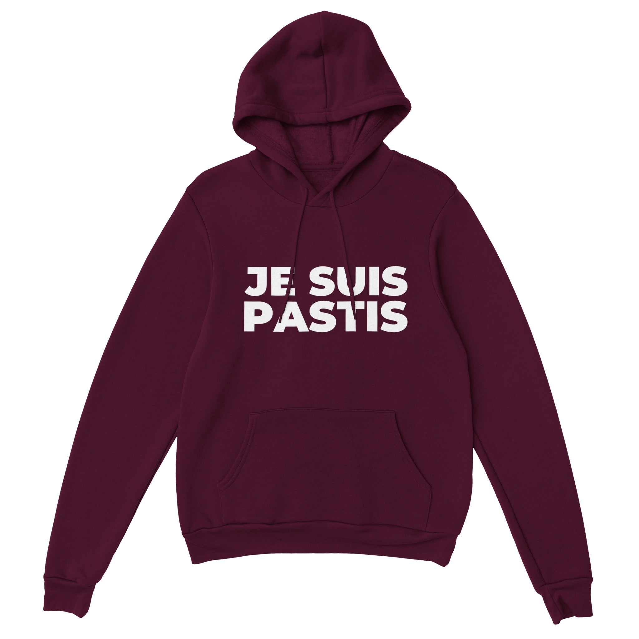 Sweat à capuche pastis "Je suis pastis" | Mixte French Humour