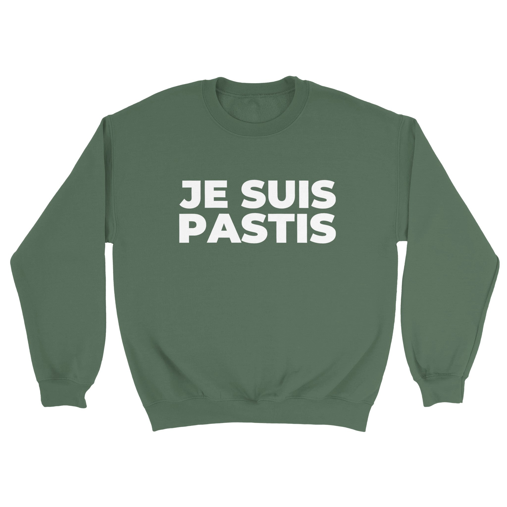 Sweat pastis "Je suis pastis" | Mixte French Humour