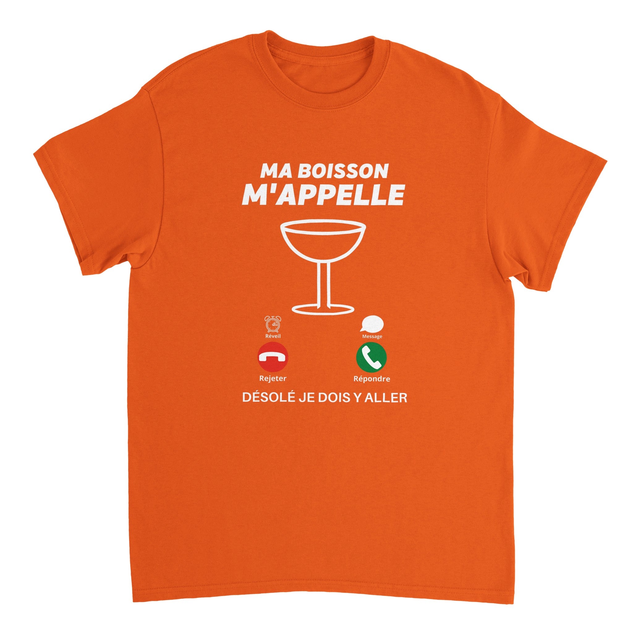 T-shirt Apéro "Ma boisson m'appelle" | Mixte