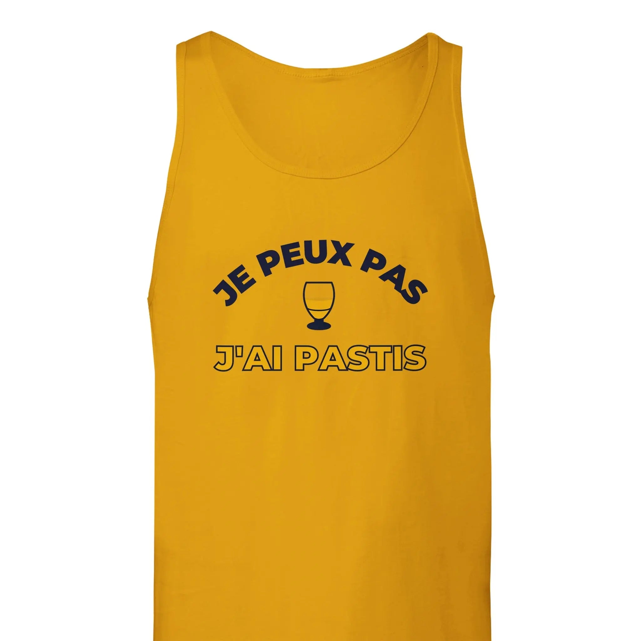 Débardeur Pastis "Je peux pas j'ai pastis" | Mixte French Humour