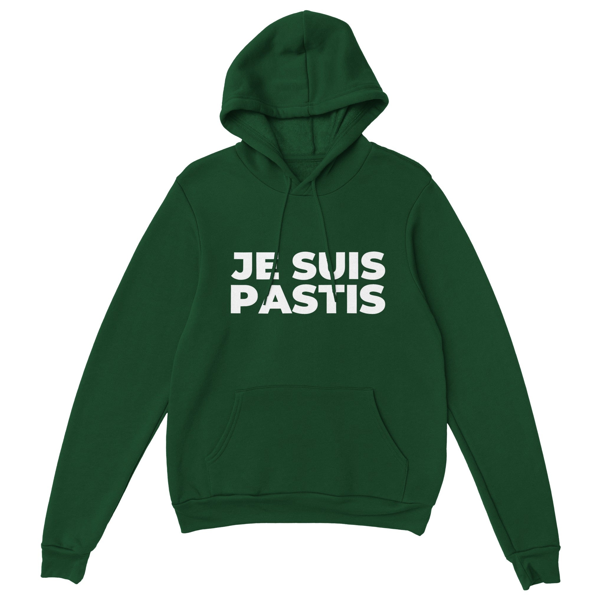 Sweat à capuche pastis "Je suis pastis" | Mixte French Humour