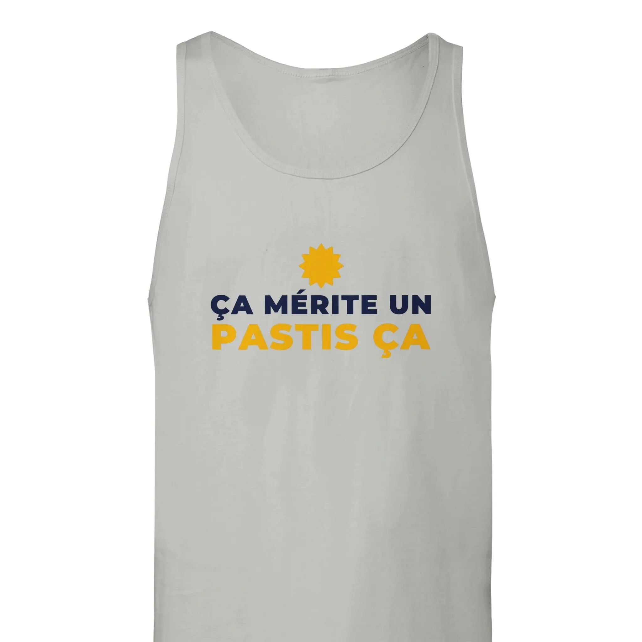 Débardeur Pastis "ça mérite un pastis ça" | Mixte French Humour