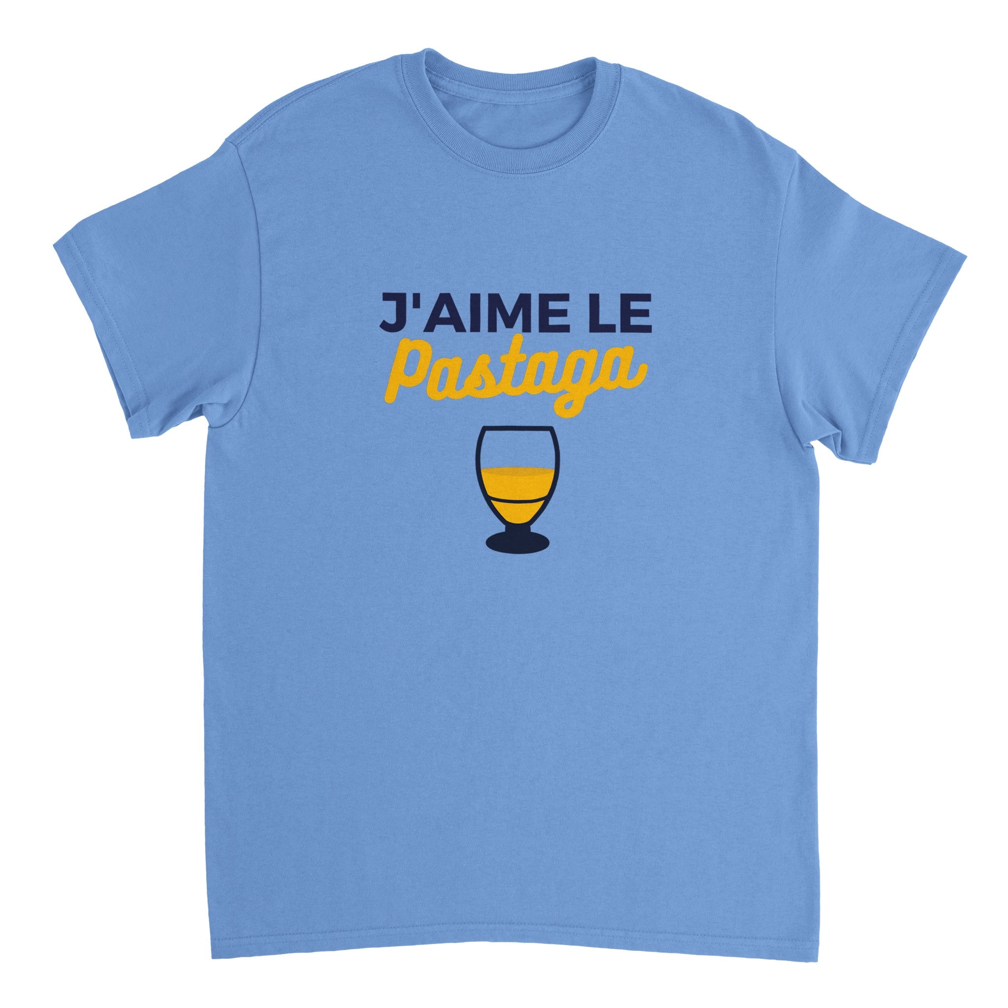 T-shirt Pastis "J'aime le pastaga" | Mixte French Humour