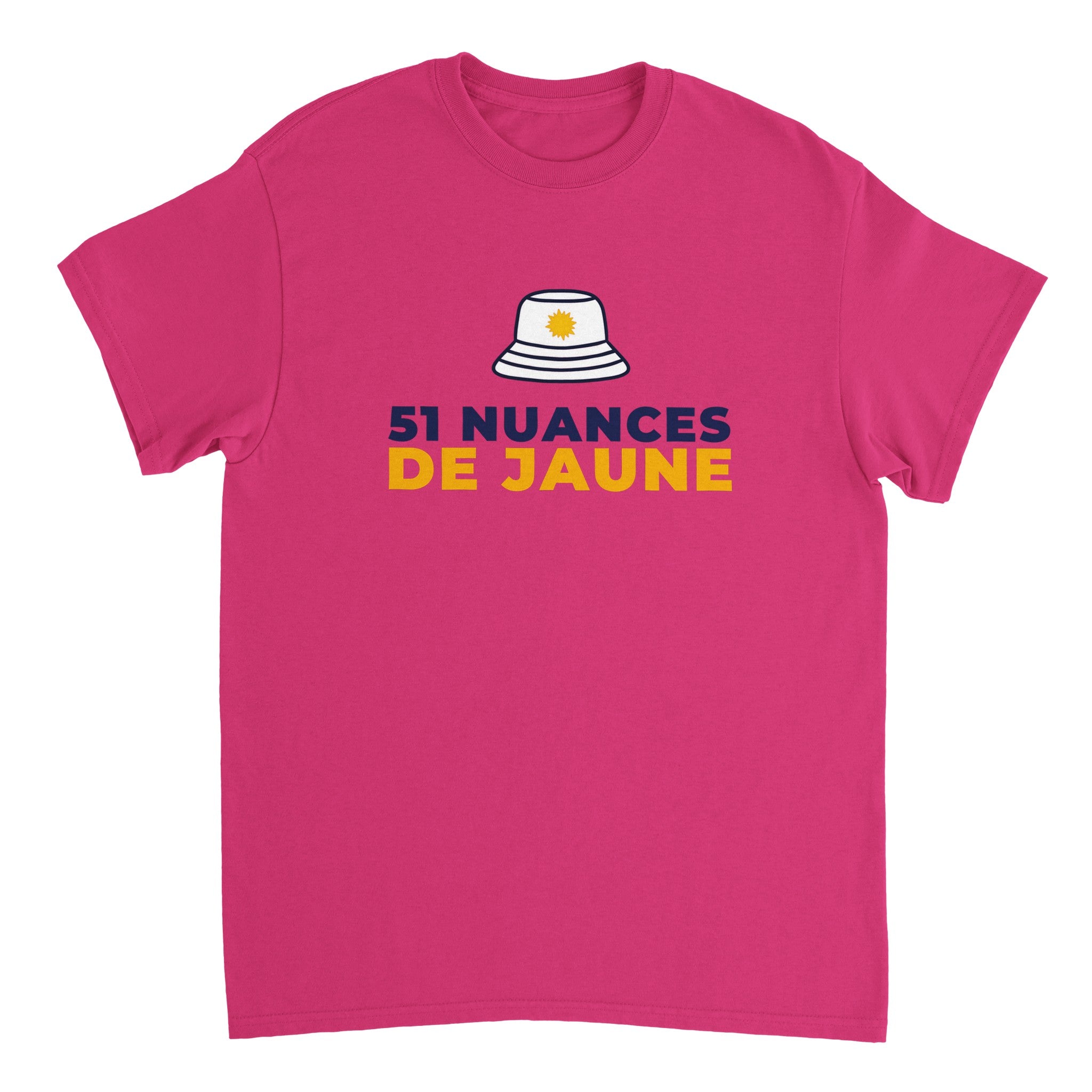 T-shirt Pastis "51 nuances de jaune" | Mixte French Humour