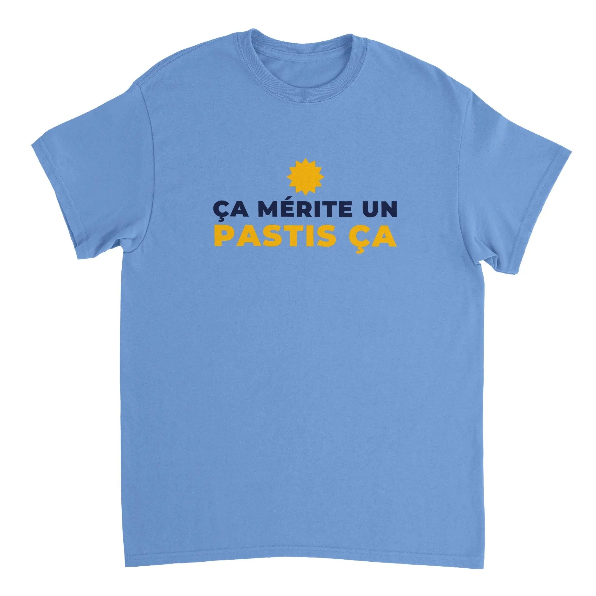 T-shirt Pastis "ça mérite un pastis ça" | Mixte French Humour