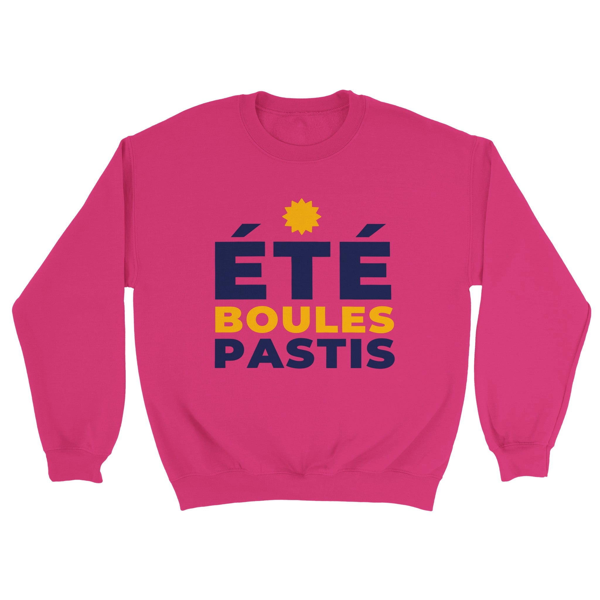 Sweat pastis "été boules pastis" | Mixte