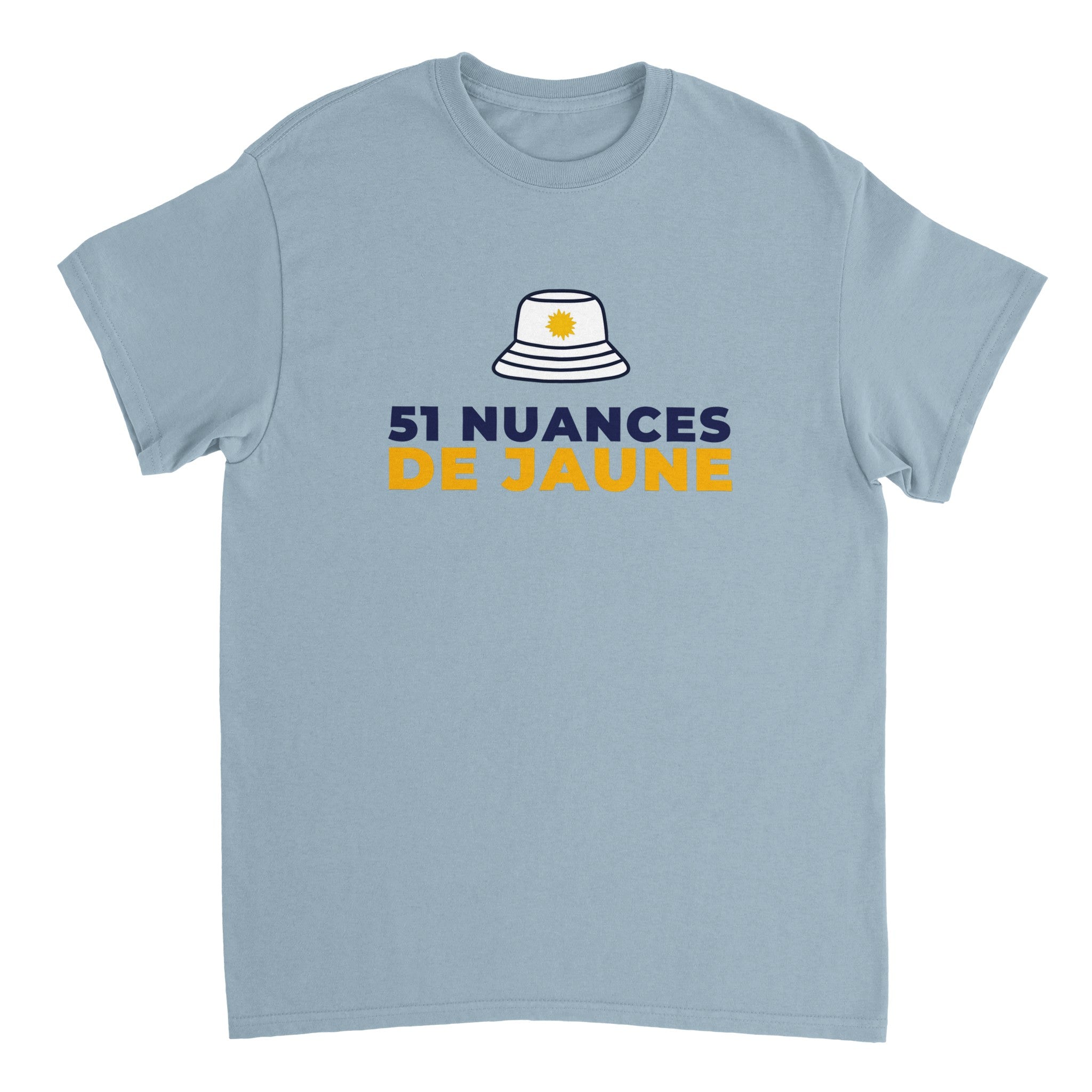 T-shirt Pastis "51 nuances de jaune" | Mixte French Humour