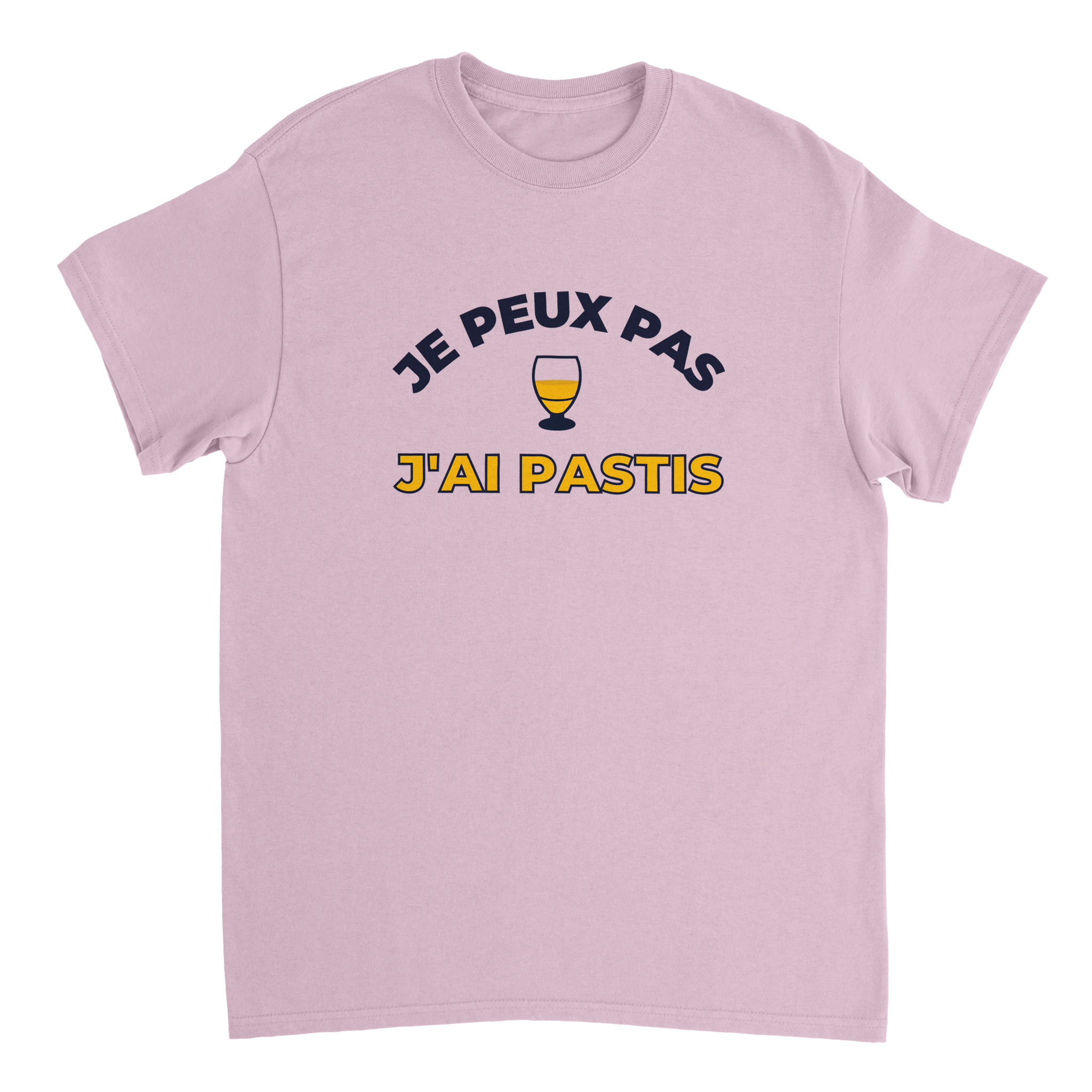 T-shirt Pastis "Je peux pas j'ai pastis" | Mixte.