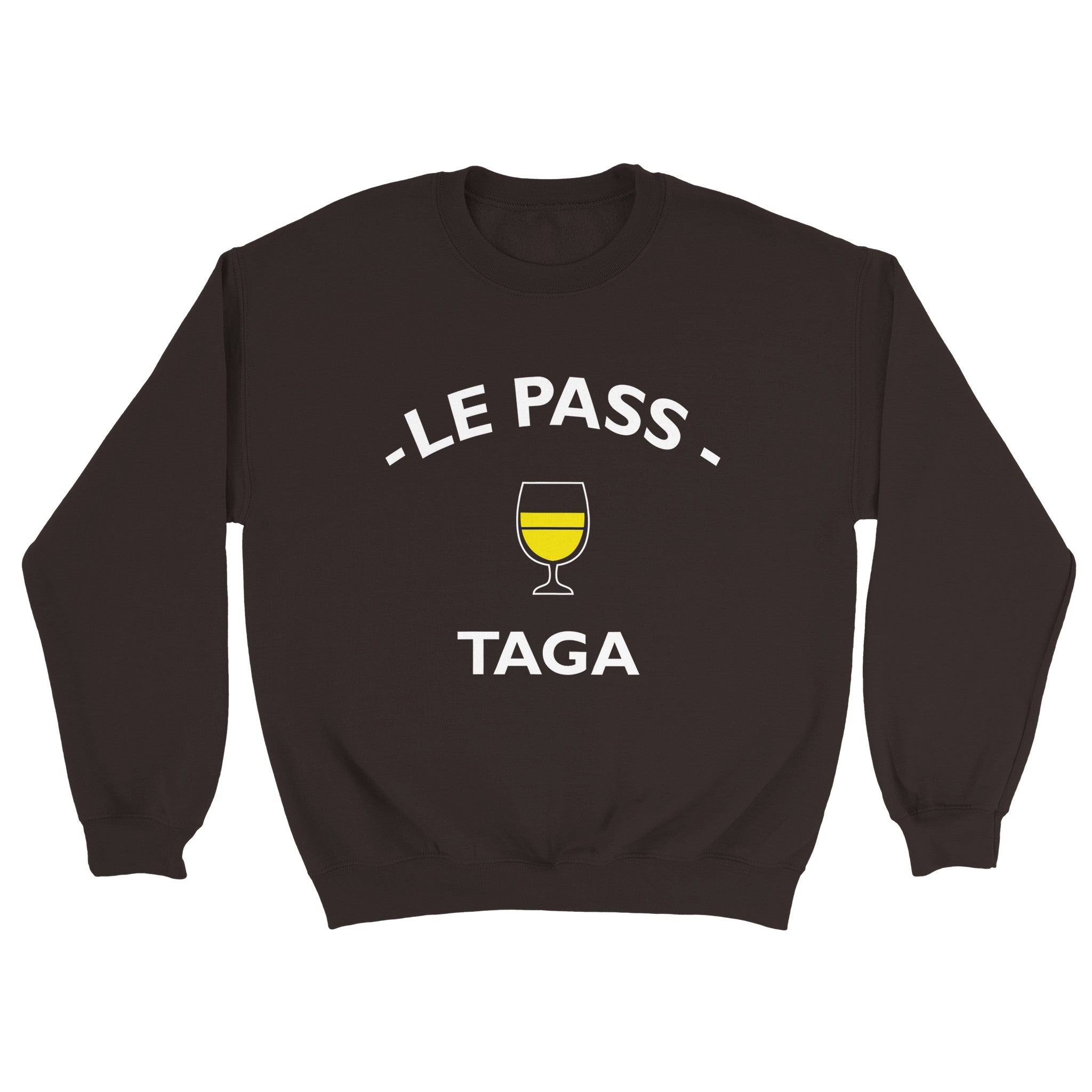 Sweat pastis "Le pass taga" | Mixte French Humour