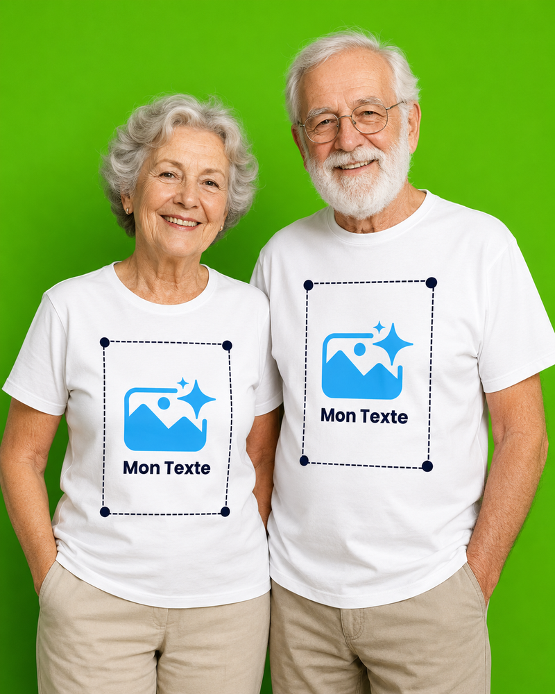 Votre T-shirt personnalisé, créé par un vrai graphiste