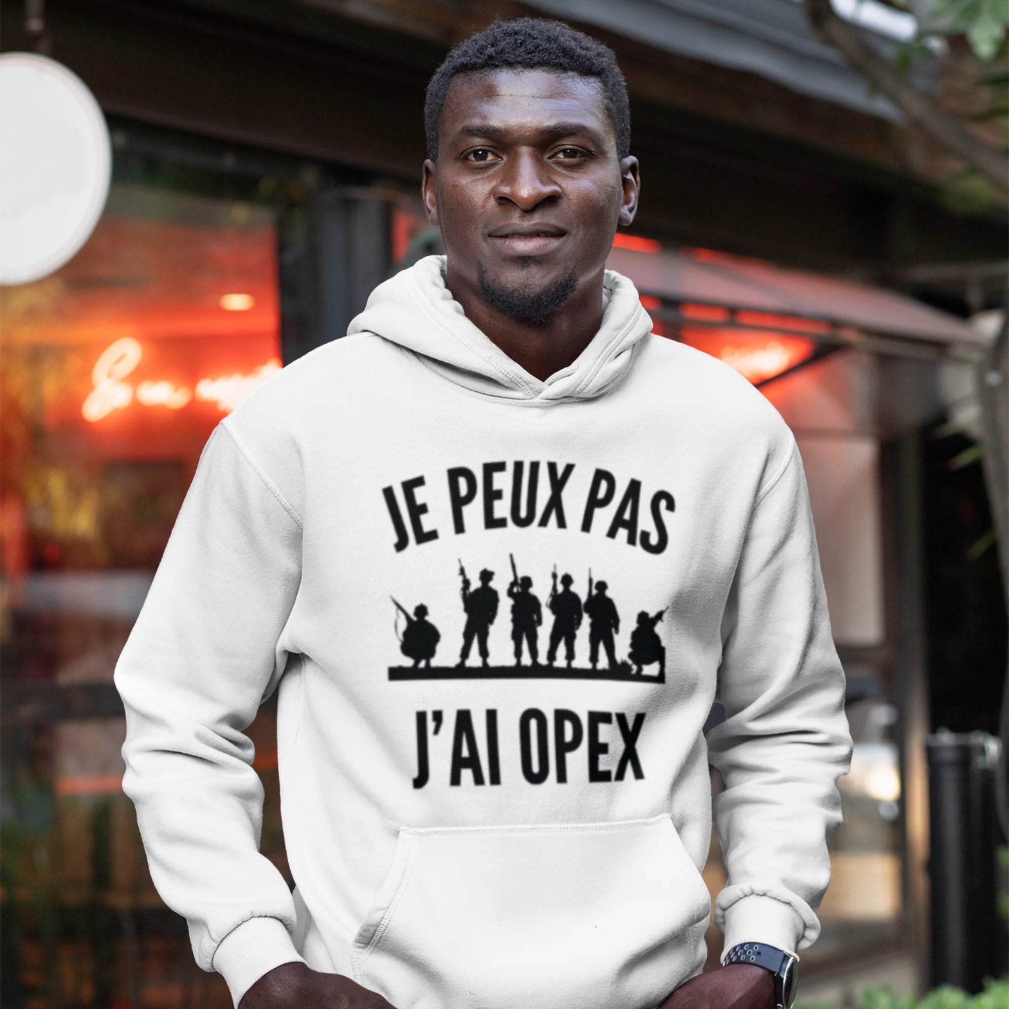 Sweat à capuche Militaire