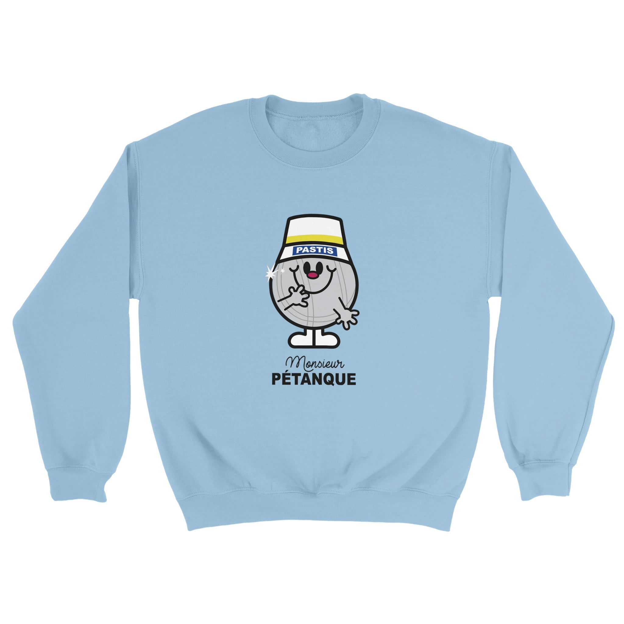 Sweat pastis "Monsieur Pétanque" | Mixte