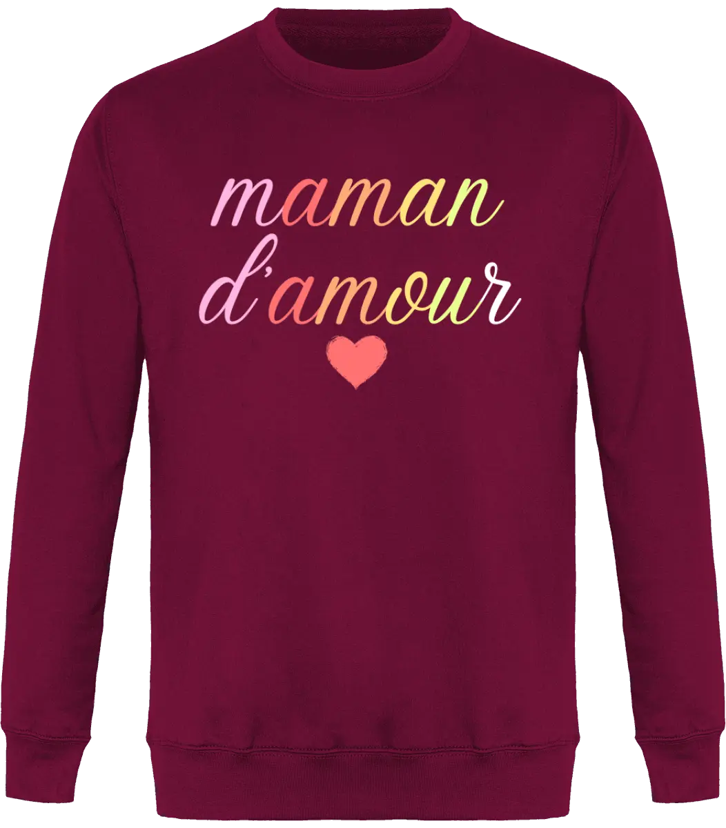 Sweat maman "Maman d'amour" | Mixte - French Humour