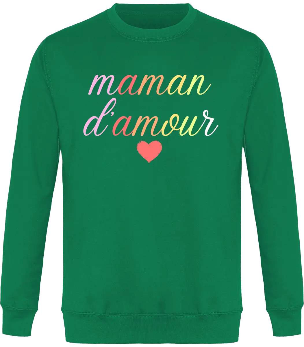 Sweat maman "Maman d'amour" | Mixte - French Humour