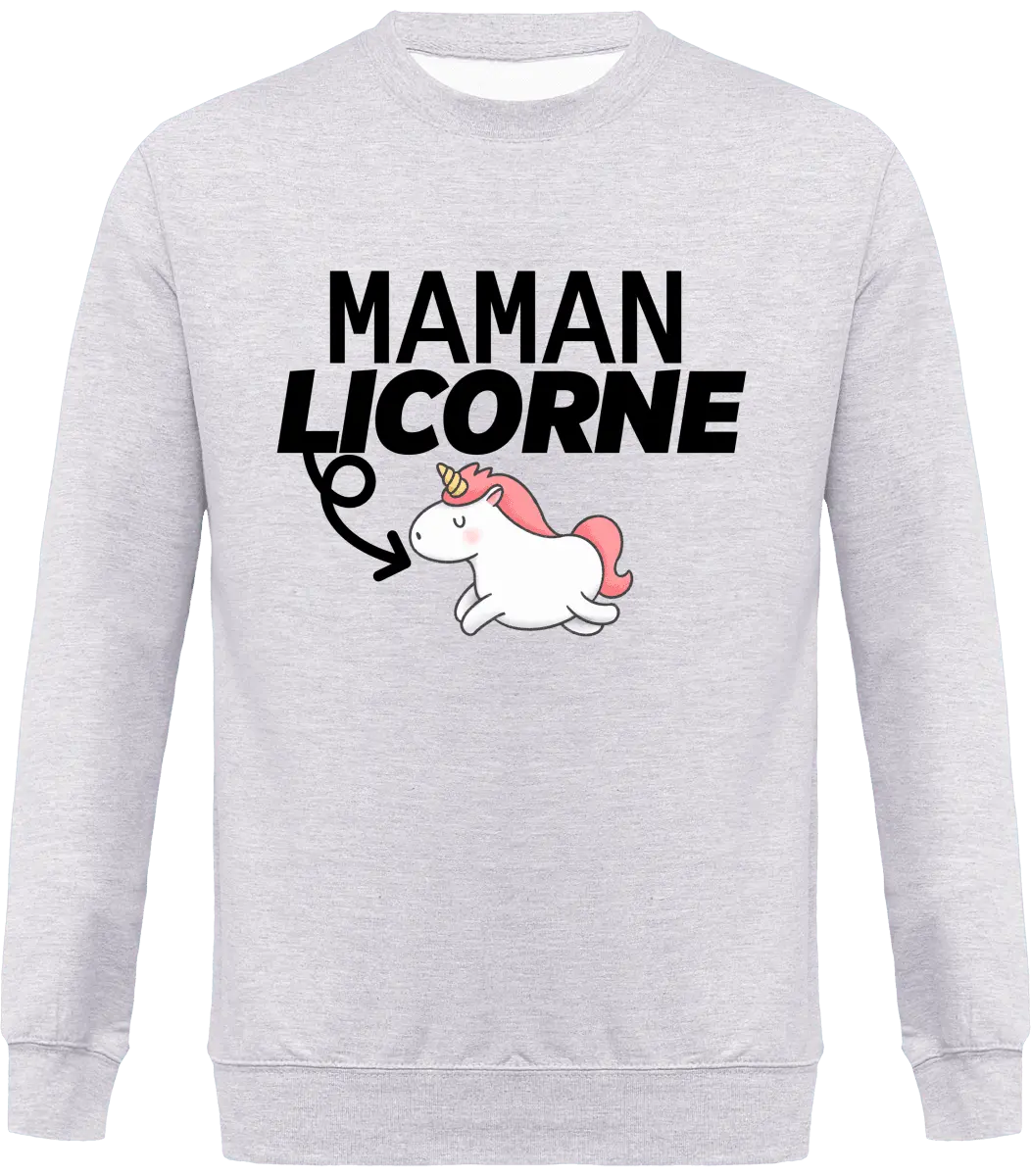 Sweat maman "Maman licorne" | Mixte - French Humour
