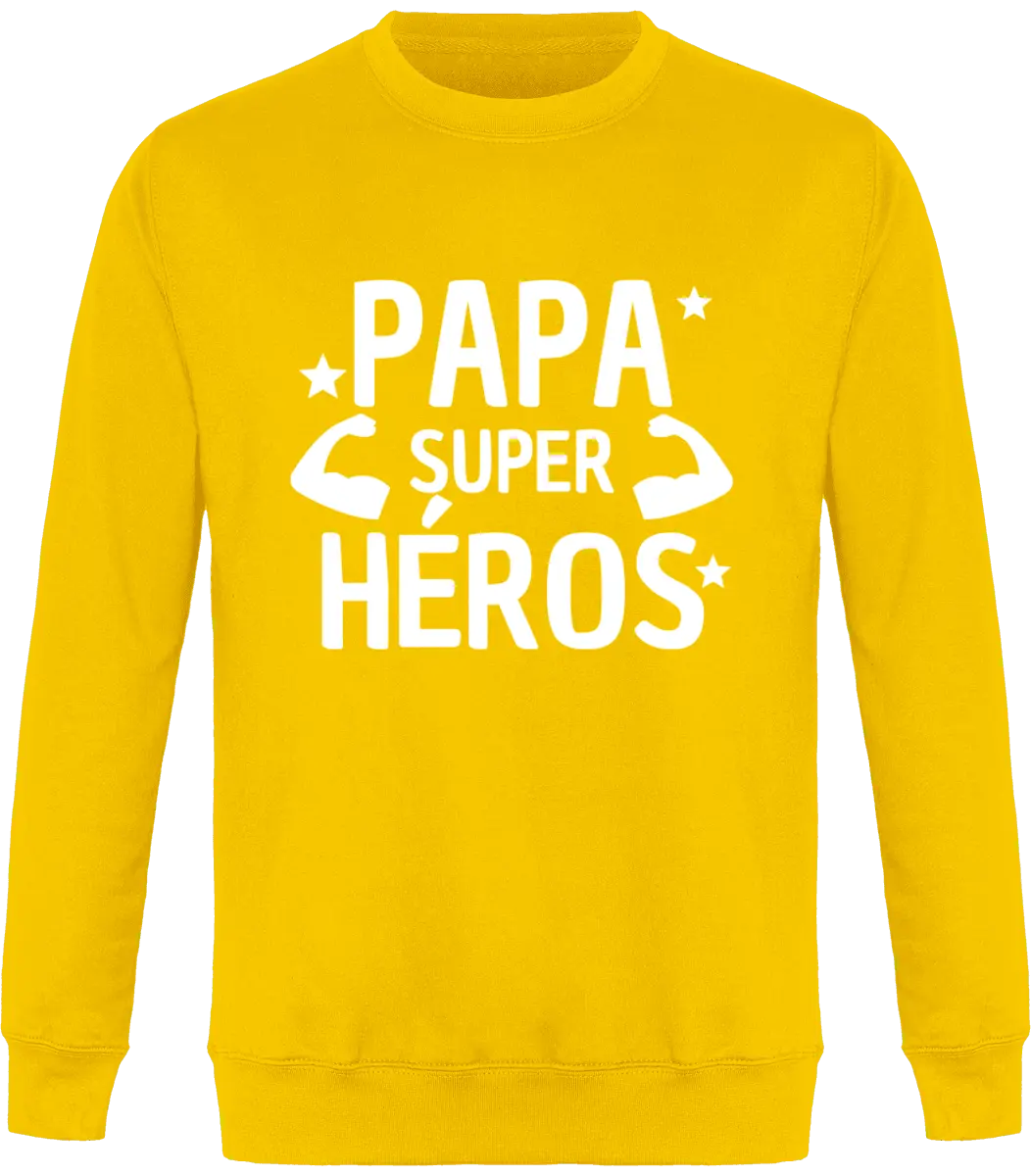 Sweat papa "Papa super héros" | Mixte - French Humour