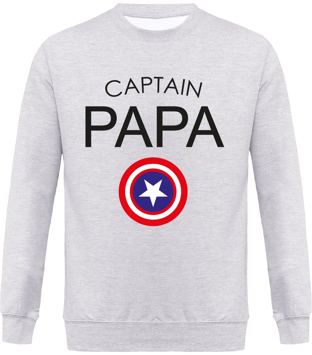 Sweat papa "Captain papa" | Mixte - French Humour
