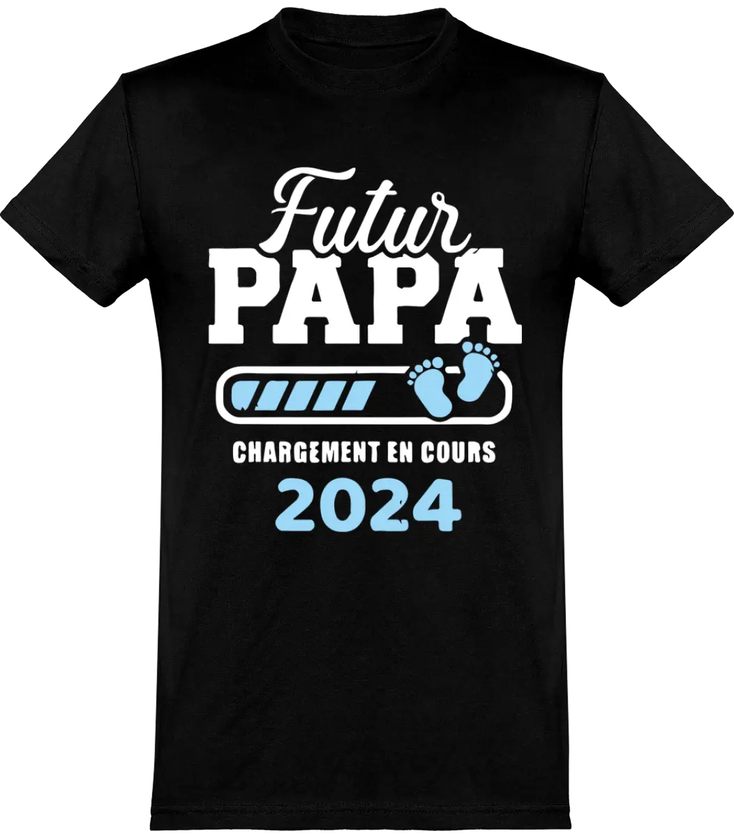 T-shirt futur papa pour homme - French Humour