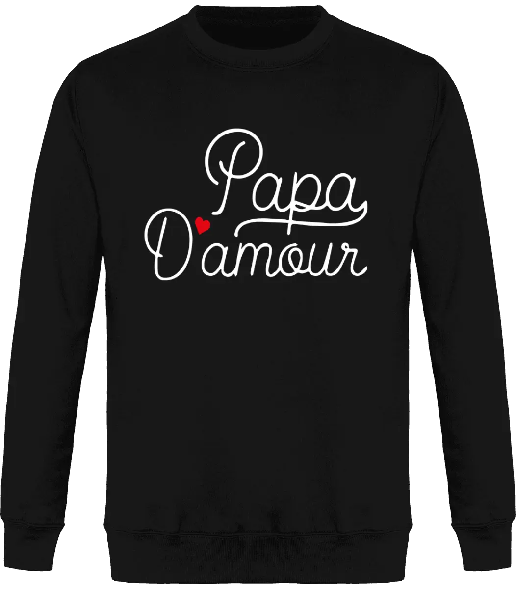 Sweat papa "papa d'amour" | Mixte - French Humour