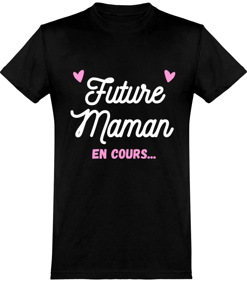 T-shirt maman "Future maman en cours" | Mixte - French Humour
