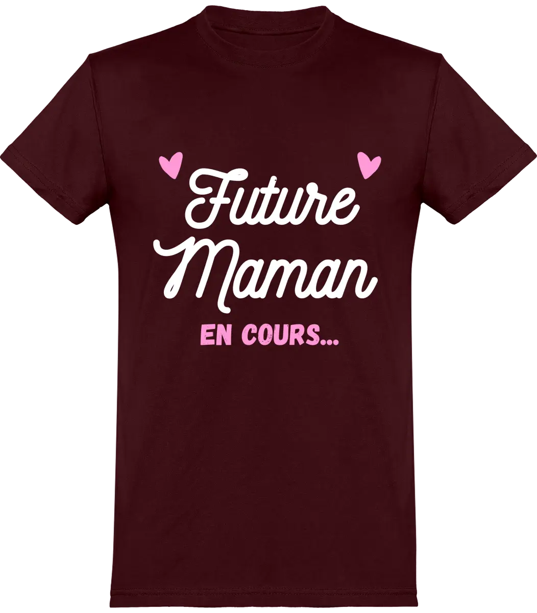 T-shirt maman "Future maman en cours" | Mixte - French Humour