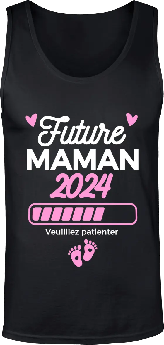 Débardeur maman "Future maman" | Mixte - French Humour