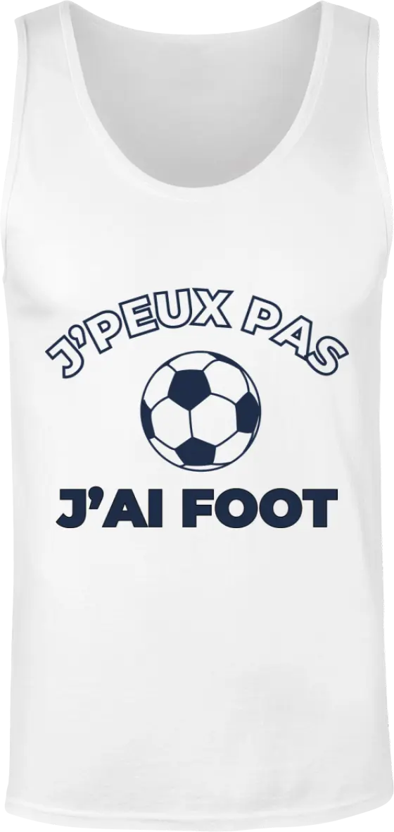 Débardeur Foot "J'peux pas j'ai apéro" | Mixte - French Humour