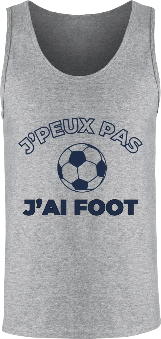 Débardeur Foot "J'peux pas j'ai apéro" | Mixte - French Humour