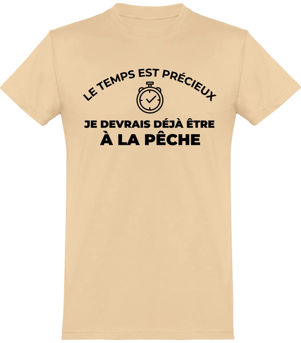 T-shirt pêcheur "Si ça mord pas tu peux toujours bouffer l'appât" | Mixte - French Humour