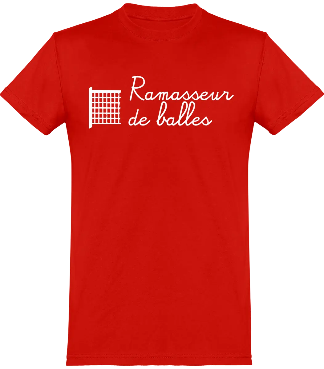 T-shirt Tennis "Ramasseur de balles" | Mixte - French Humour
