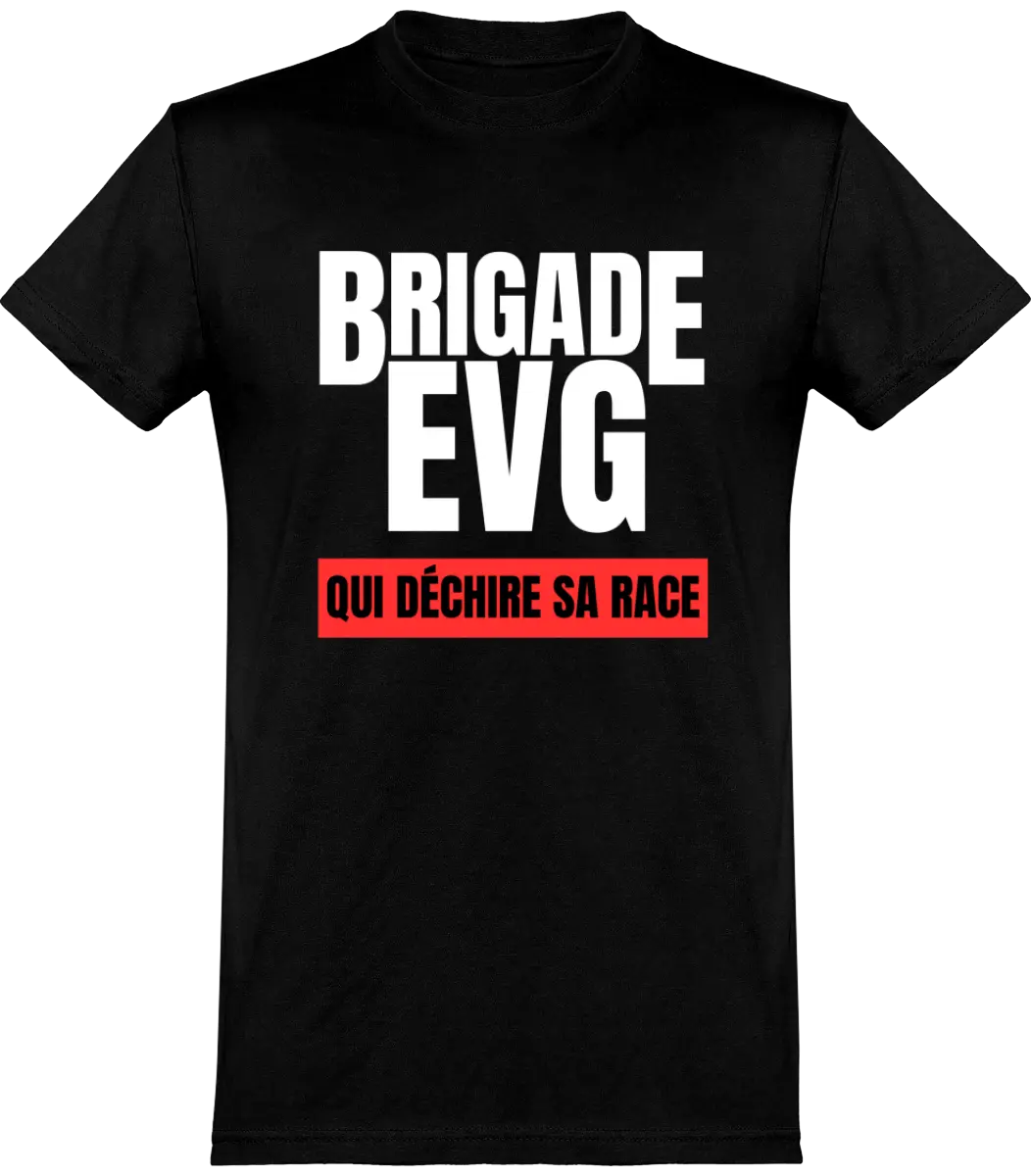 T-shirt EVG "Brigade EVG" | Mixte - French Humour