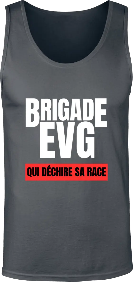 Débardeur EVG "Brigade EVG" | Mixte - French Humour