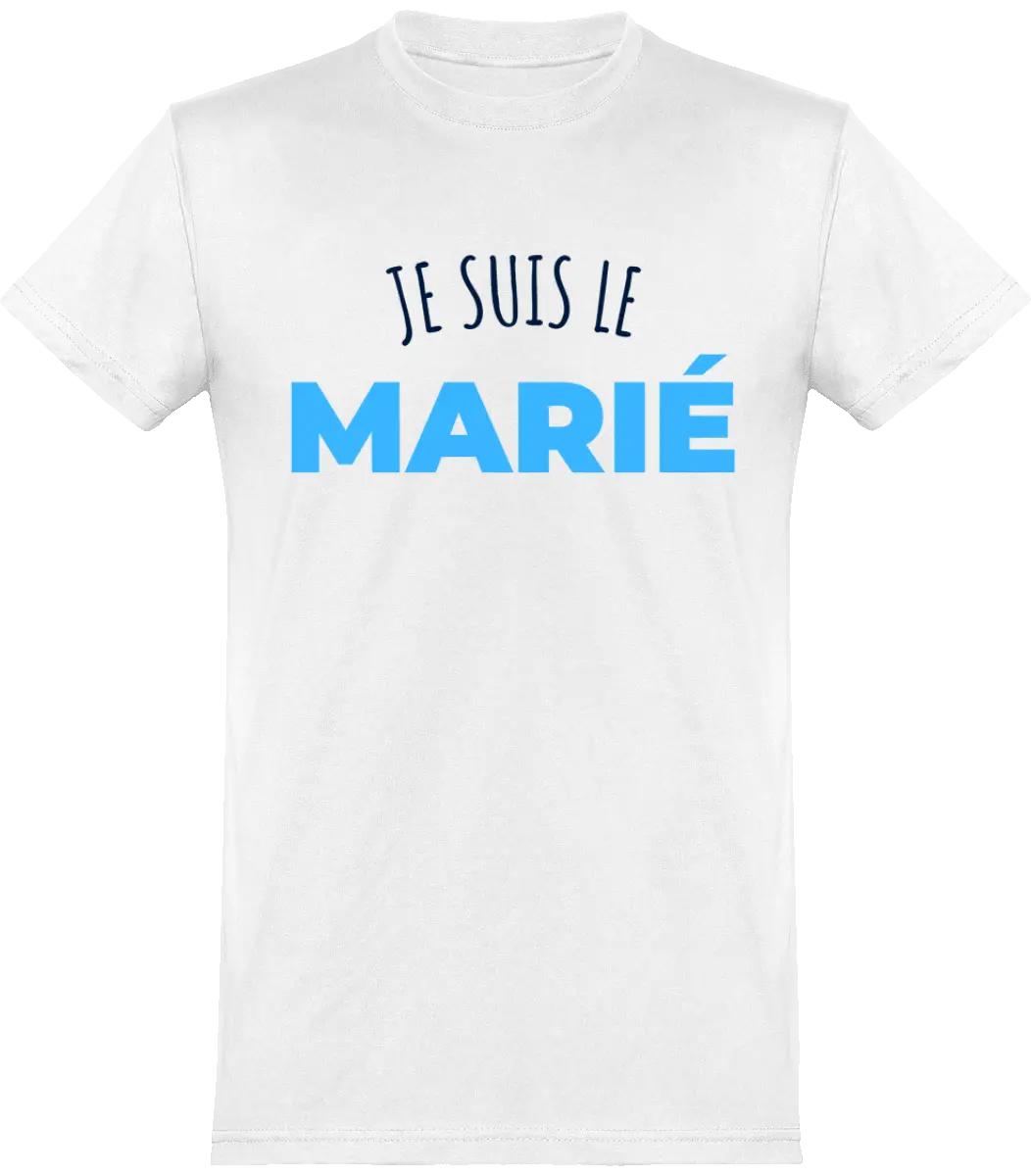 T-shirt EVG "Je suis le marié" | Mixte - French Humour