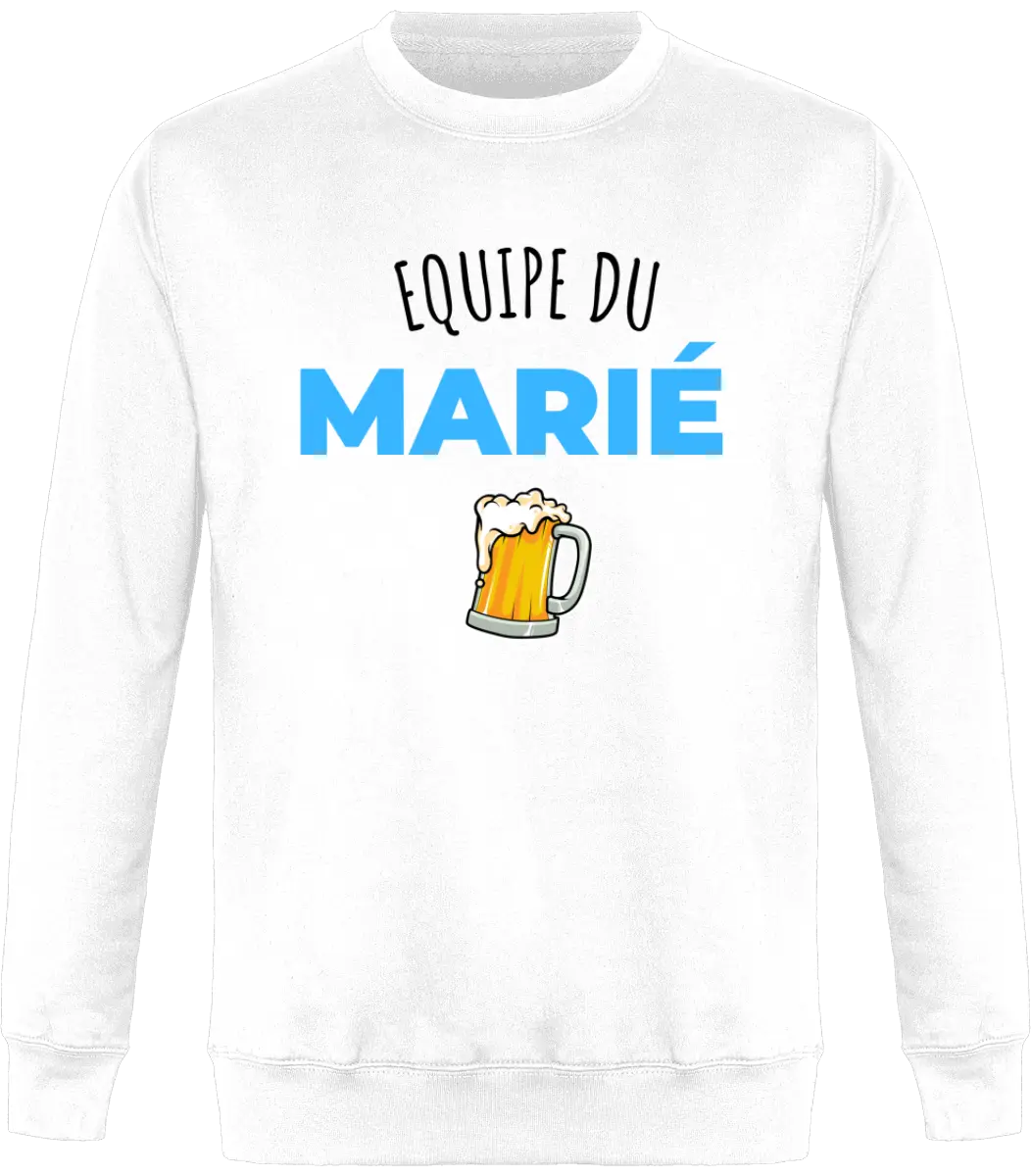 Sweat EVG "Équipe du marié" | Mixte - French Humour