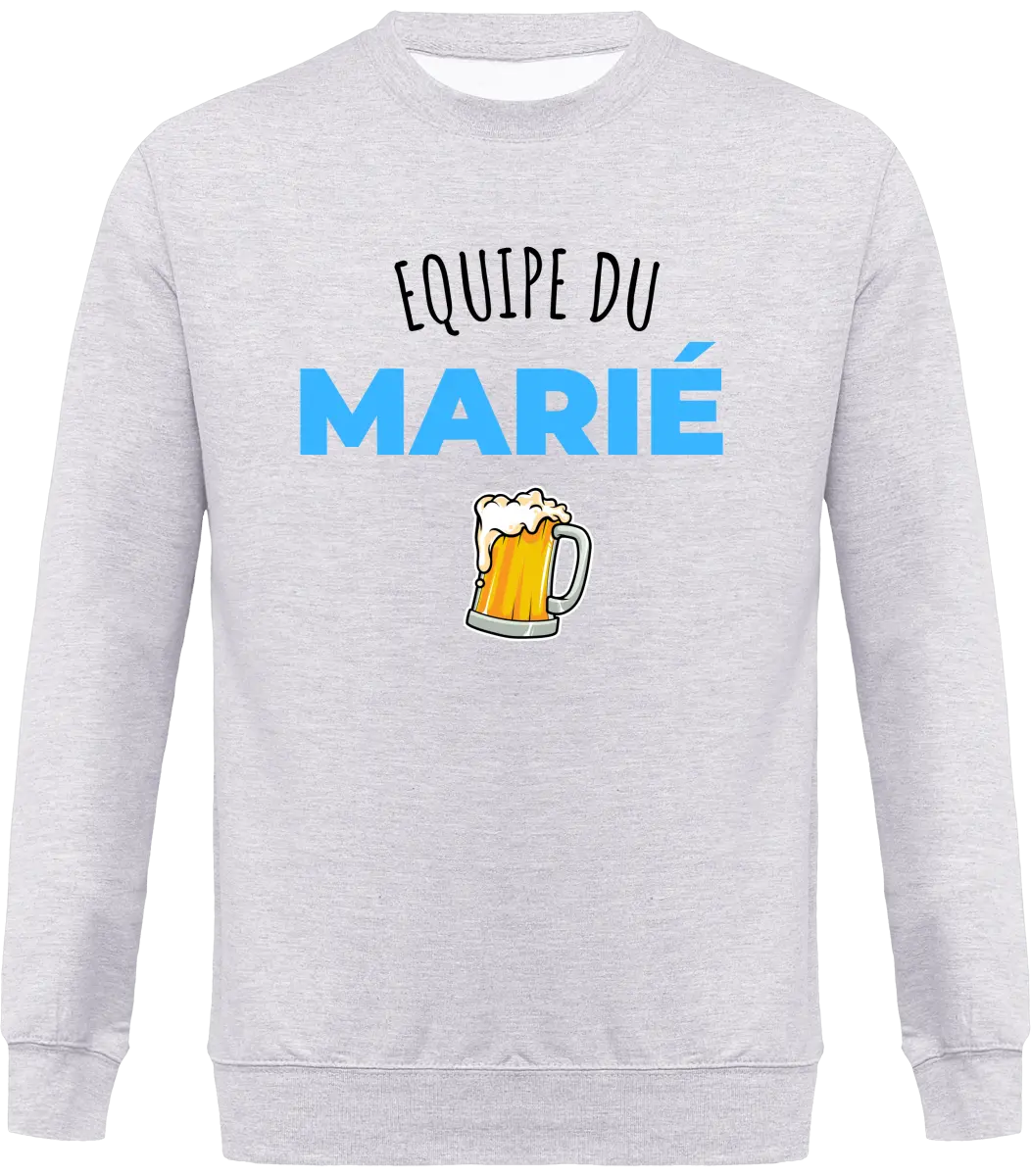 Sweat EVG "Équipe du marié" | Mixte - French Humour