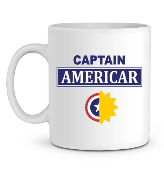 Mug Pastis "Captain americar"