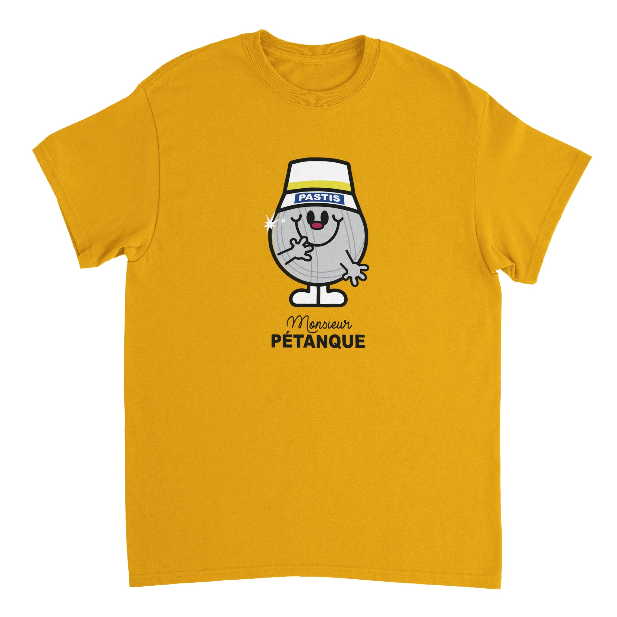 T-shirt Pastis "Monsieur Pétanque" | Mixte