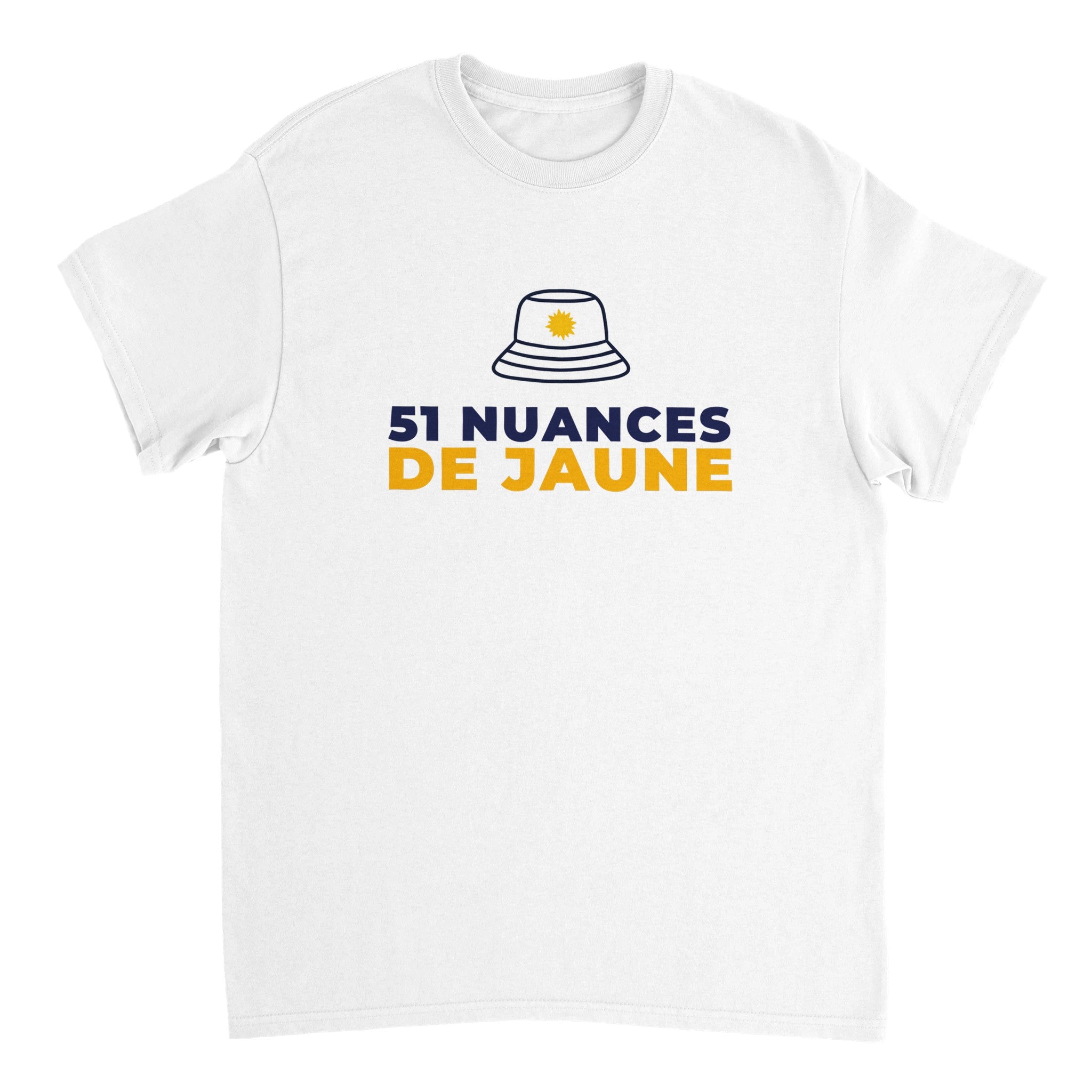 T-shirt Pastis "51 nuances de jaune" | Mixte