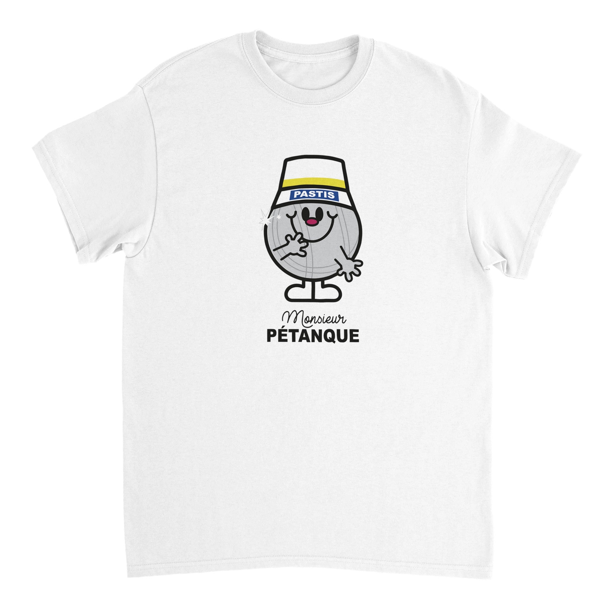 T-shirt Pastis "Monsieur Pétanque" | Mixte